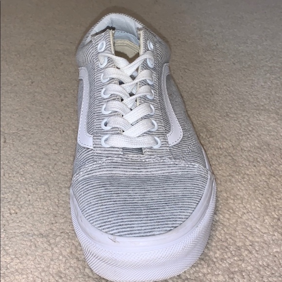 Grey, white stripped vans - Picture 4 of 6